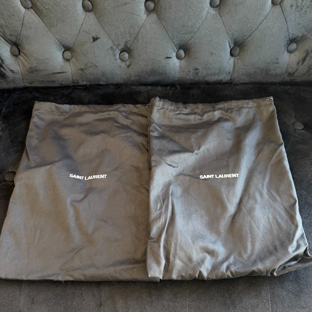 Yves Saint Laurent shoe bags